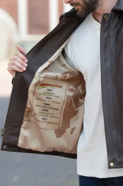 Veste Homme Indiana Jones Indiana Jones Vintage Cowhide