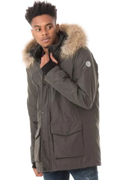 Veste Homme Oakwood Bobsleg Kaki Fonce 626