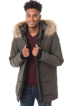 Veste Homme Oakwood Bobsleg Kaki Fonce 626