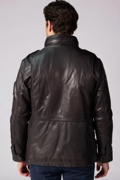Veste Homme Patrouille De France Battle Dity Dark Brown