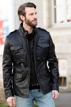 Veste Homme Patrouille De France Sergent Dity Brown