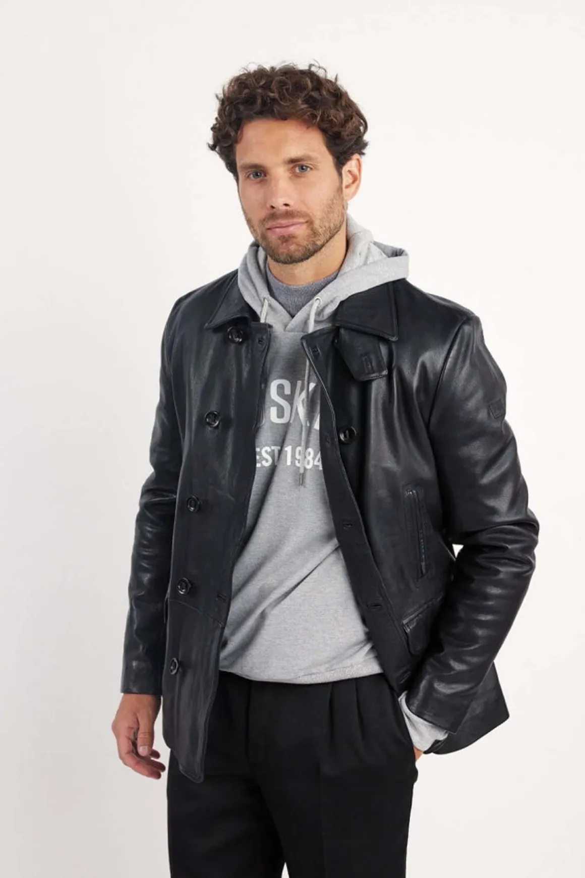 Veste Homme Redskins Ralf Newport Black