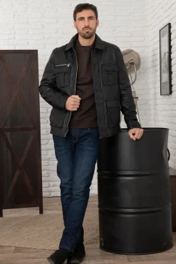 Veste Homme Redskins Whisky Roadster Black