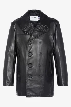 Veste Homme Schott Caban Cuir 140
