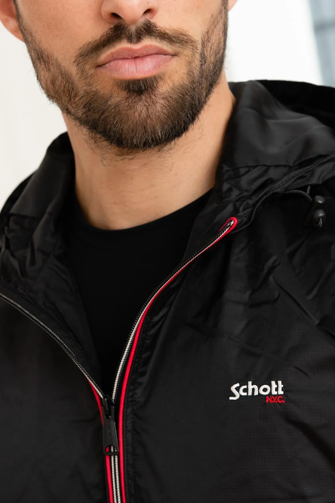 Veste Homme Schott Clyde Black