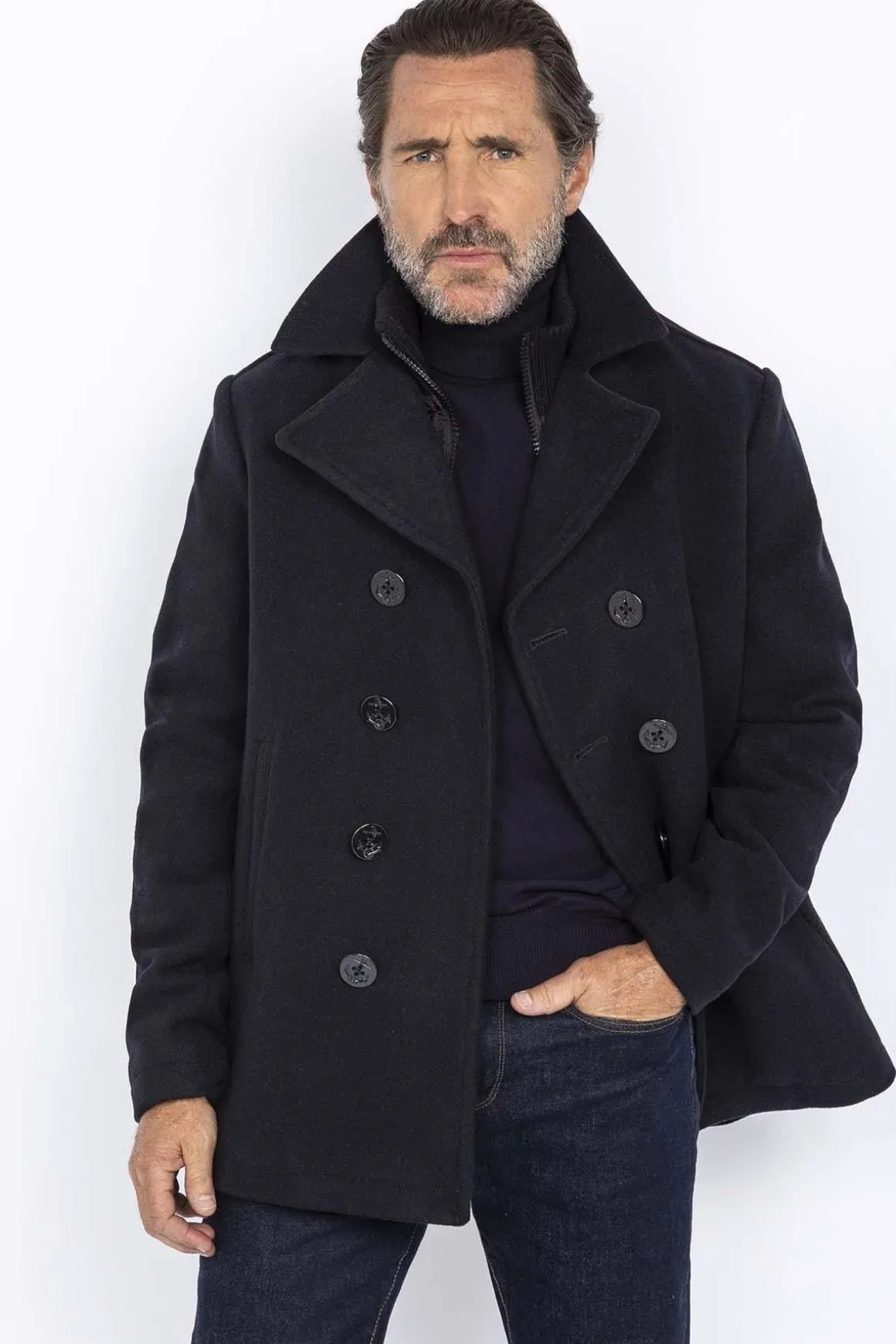 Veste Homme Schott Cyclone2 D.navy