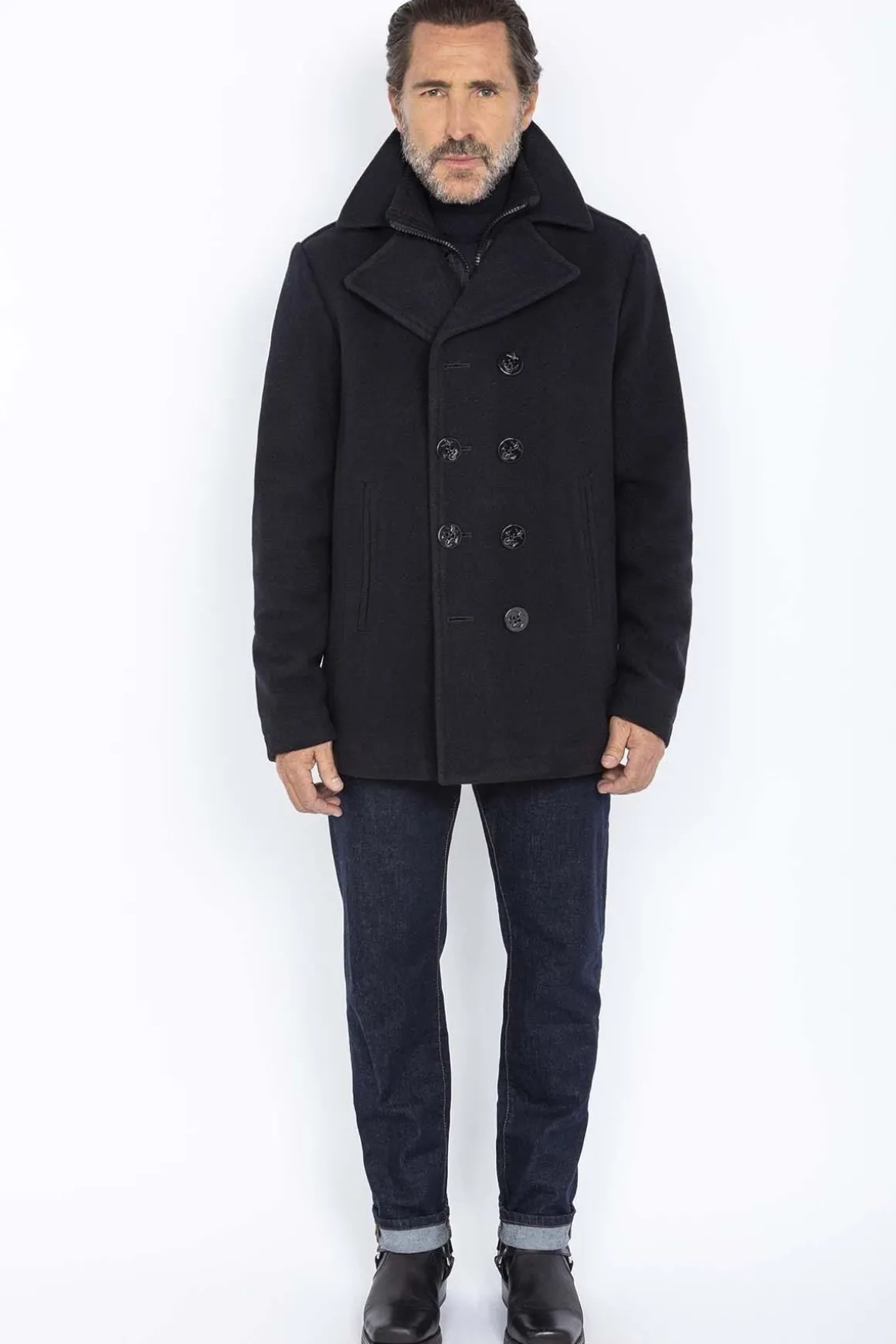 Veste Homme Schott Cyclone2 D.navy