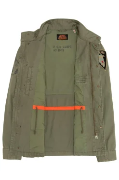 Veste Homme Schott Darden Kaki