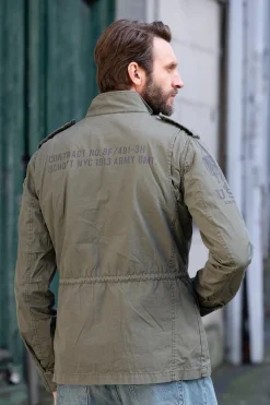 Veste Homme Schott Darden Kaki