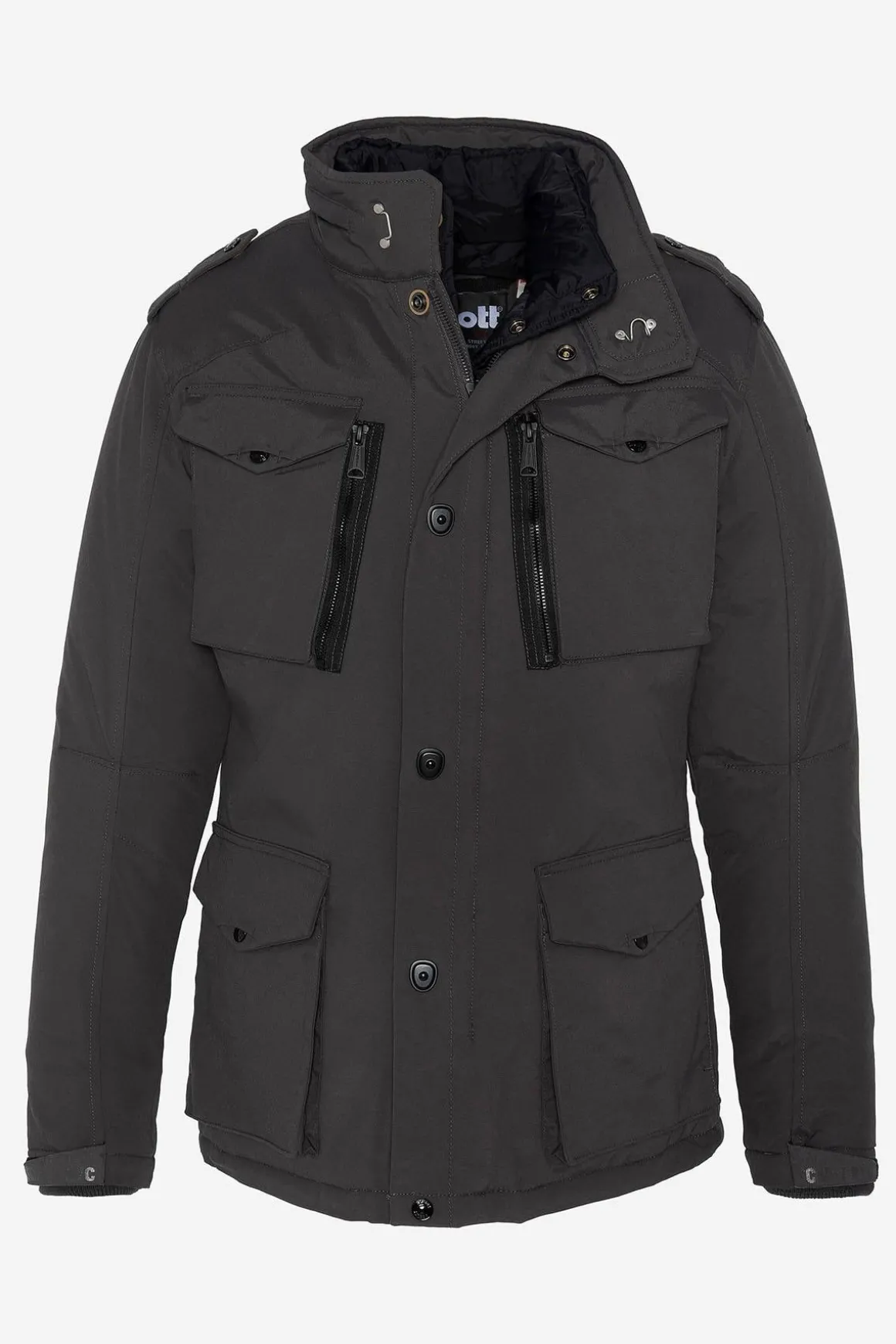 Veste Homme Schott Field Anthracite