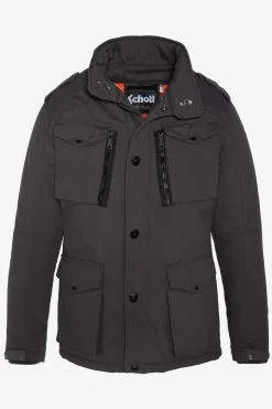 Veste Homme Schott Field Anthracite