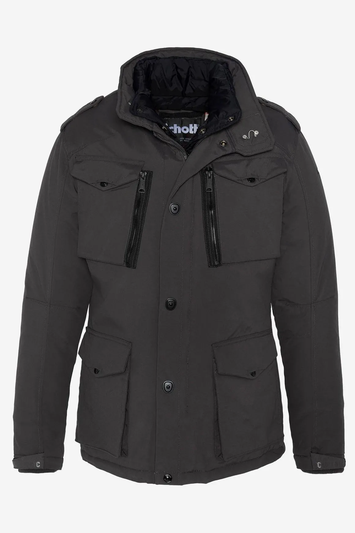 Veste Homme Schott Field Anthracite