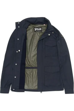 Veste Homme Schott Folsom Navy