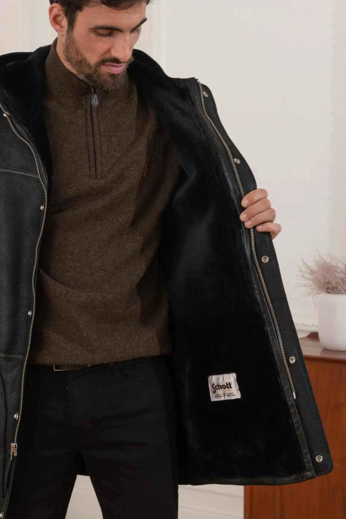 Veste Homme Schott Lccoloradoh Black