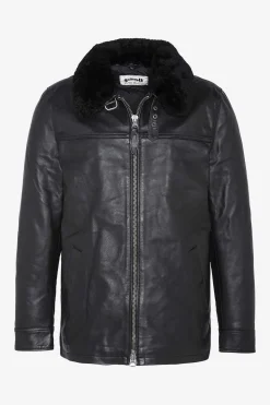 Veste Homme Schott Lcmaine Black