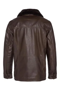 Veste Homme Schott Lcmaine Brown