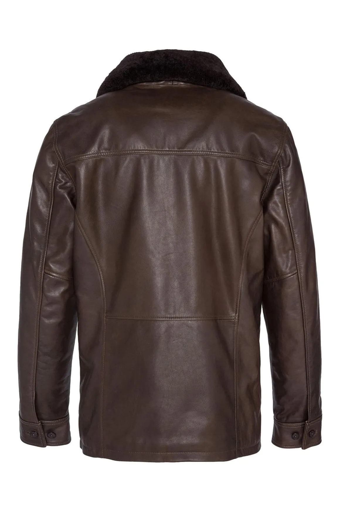 Veste Homme Schott Lcmaine Brown