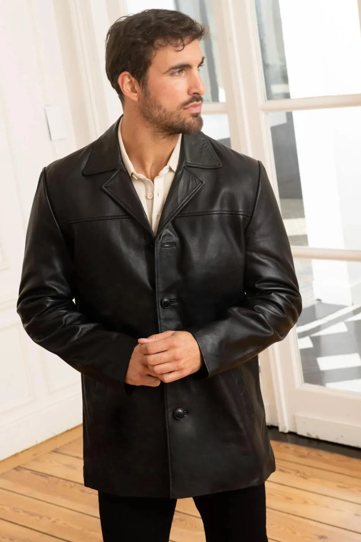 Veste Homme Schott Lcmaine2Cc Black