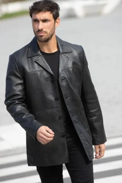 Veste Homme Schott Lcmaine2Cc Black