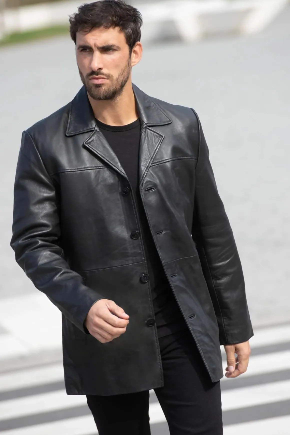 Veste Homme Schott Lcmaine2Cc Black