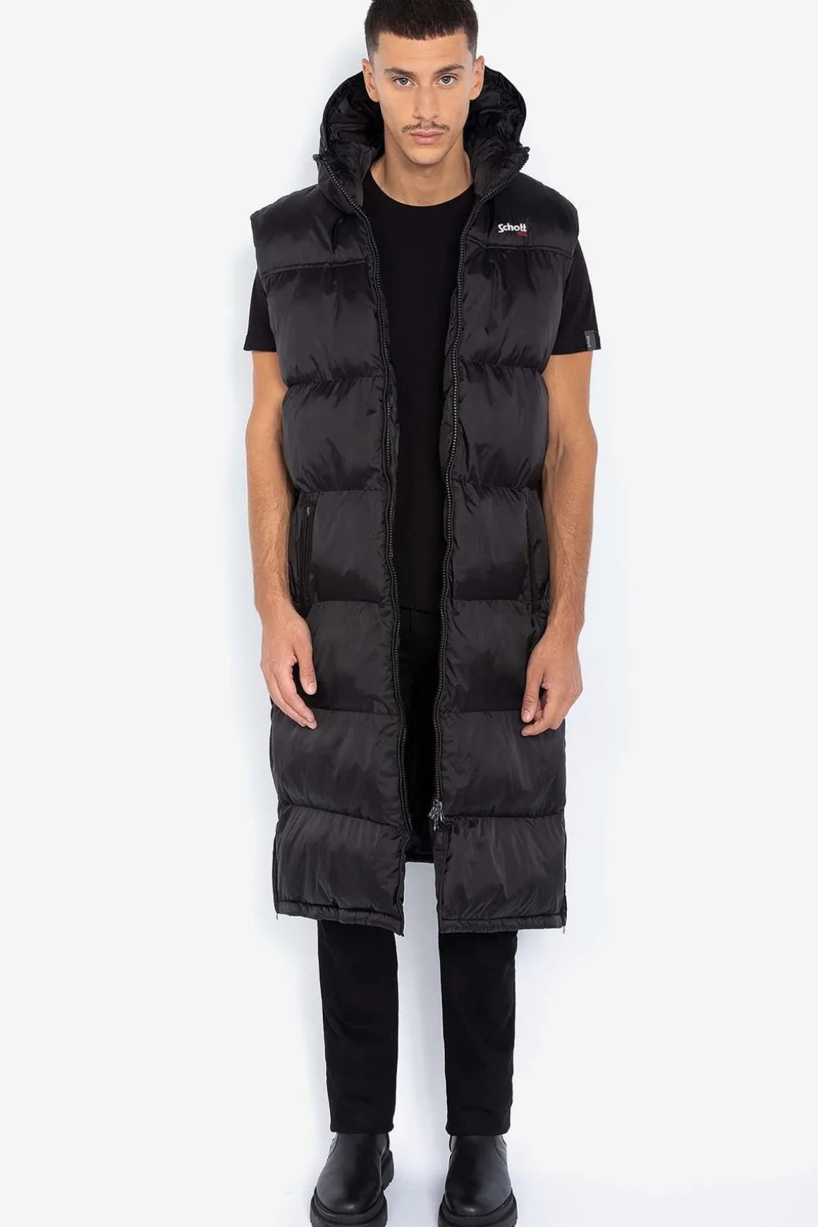 Veste Homme Schott 2190Maxv Black