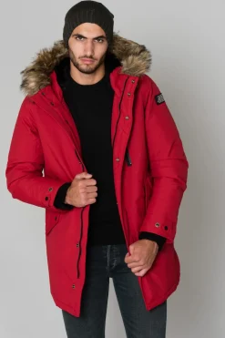 Veste Homme Schott M53X Dark Red