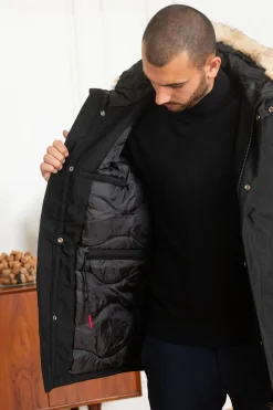 Veste Homme Schott Nelson20 Black