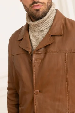 Veste Homme Serge Pariente Nathan Oxblood