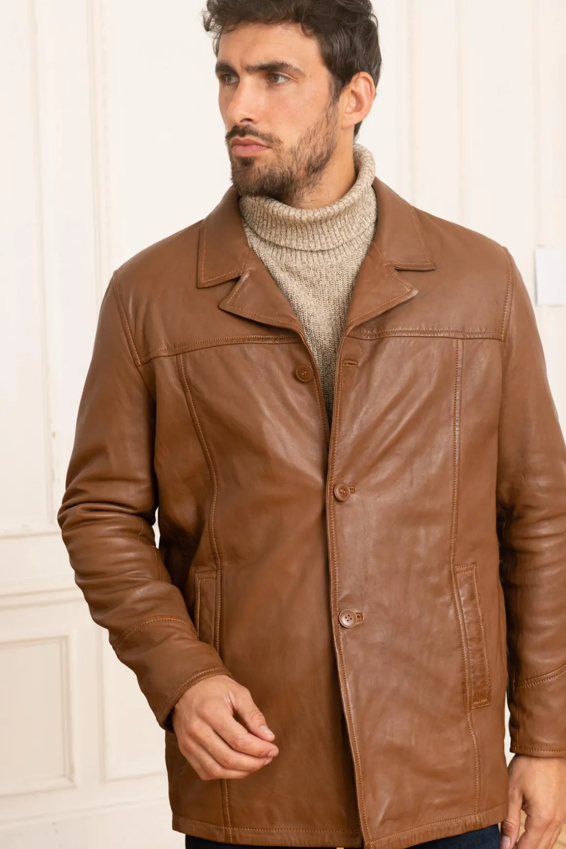 Veste Homme Serge Pariente Nathan Oxblood