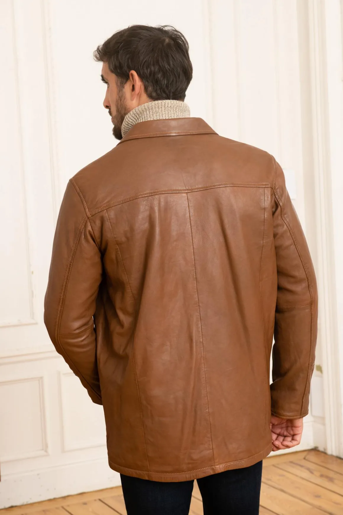Veste Homme Serge Pariente Nathan Oxblood