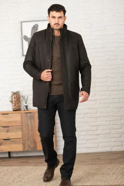Veste Homme Serge Pariente Parka Orio Buffle Brown
