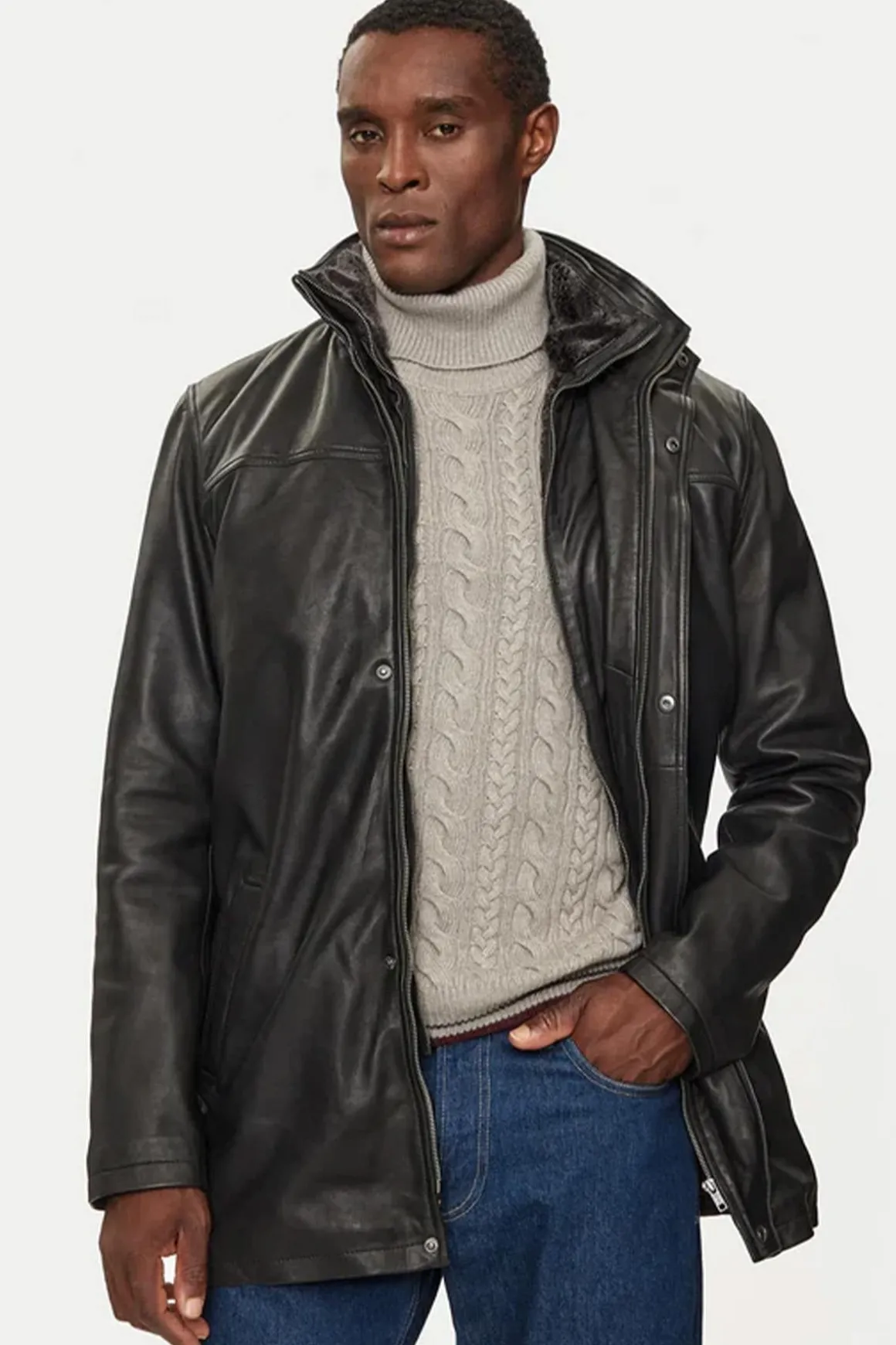 Veste Homme Serge Pariente Parka Orio Black