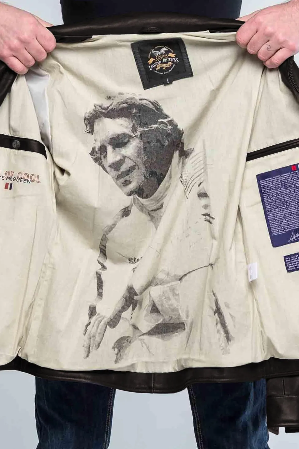 Veste Homme Steve Mcqueen Danny Dark Brown
