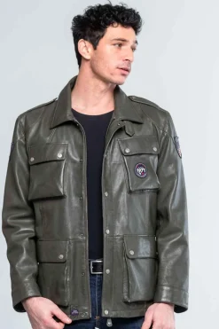 Veste Homme Steve Mcqueen Danny Dark Kaki