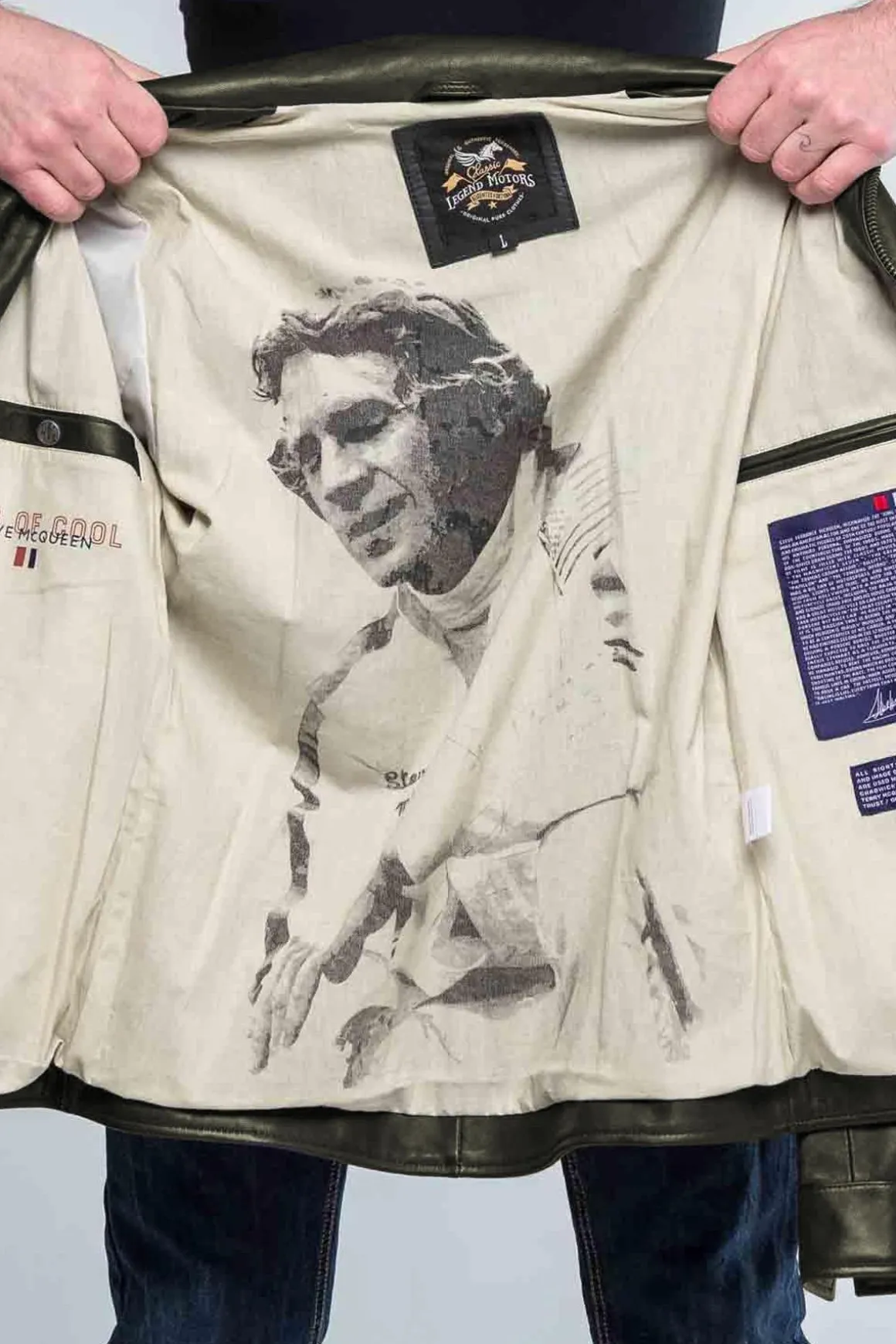 Veste Homme Steve Mcqueen Danny Dark Kaki