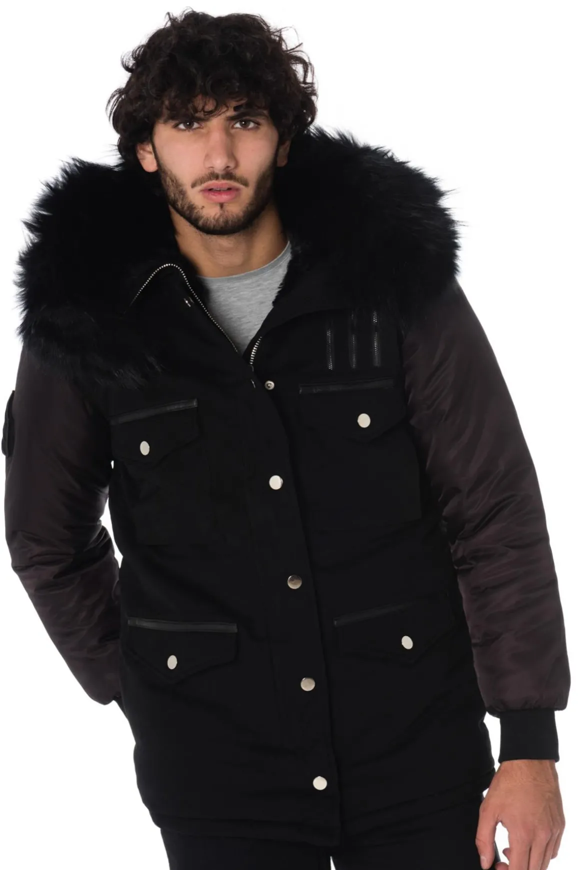 Veste Homme The New Designers District Black